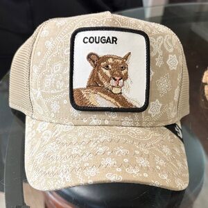 Cougar Tan Women's Hat with Embroidered Patch